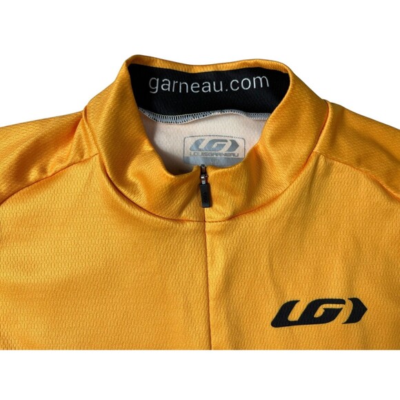 Louis Garneau The Black Dog Cycling Top Size S 1/2 Zip Front Back Pockets - Picture 8 of 11